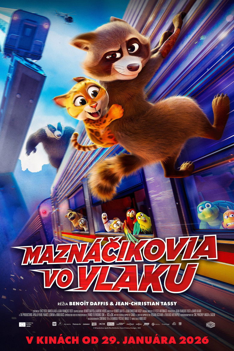 maznáčikovia vo vlaku
